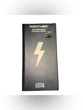 Everyday Dose Frother NIB Whip It Good The Rolls Royce Of Electric Mixers